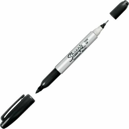 DYMO TWIN TIP PERMANENT MARKER, FINE/ULTRA FI SAN32201